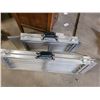 Image 1 : Set of 2 Aluminum Curb Ramps (39"L, 28"W) and (28"W, 27"L)