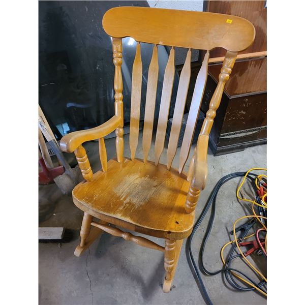Wooden Rocking Chair