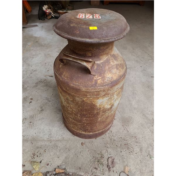 Antique Milk Jug with Lid