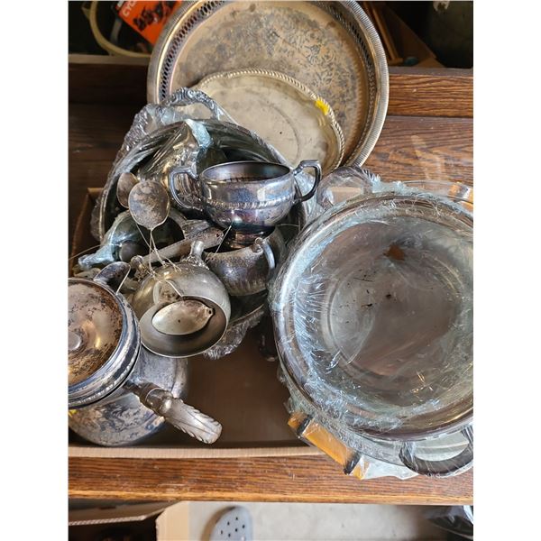 Electroplated Brass (Various Pieces/ Tarnished)