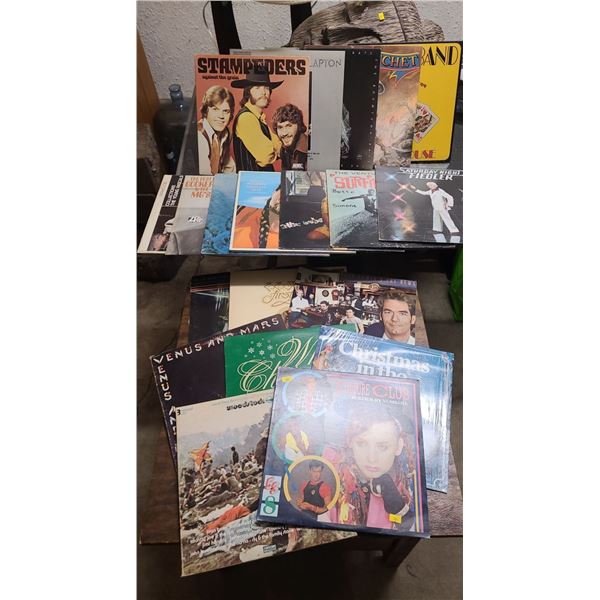 Assortment of Vinyl Records