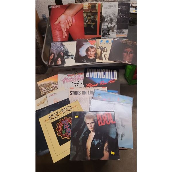 Assortment of Vinyl Records