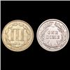 Image 2 : [2] 1866&1916 Varied Silver Coinage UNCIRCULATED