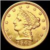 Image 1 : 1903 $2.50 Gold Quarter Eagle CLOSELY UNCIRCULATED