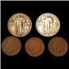 Image 1 : [5] 1882-1930 Varied U.S. Coinage HIGH GRADE
