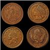 Image 1 : [4] 1863 Varied U.S. Coinage HIGH GRADE