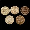 Image 2 : [5] 1840-1890 Seated Liberty Dime UNCIRCULATED