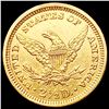 Image 2 : 1861 $2.50 Gold Quarter Eagle CLOSELY UNCIRCULATED