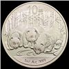Image 1 : 2013 1oz Silver China Panda 10 Yuan GEM PROOF