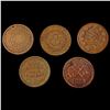 Image 2 : [5] 1863 Varied U.S. Tokens HIGH GRADE