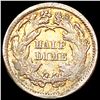 Image 2 : 1869 Seated Liberty Half Dime NICELY CIRCULATED