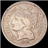 Image 1 : 1873 Silver Three Cent LIGHTLY CIRCULATED