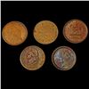 Image 1 : [5] 1863 U.S. Tokens HIGH GRADE