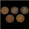 Image 1 : [5] 1863 Varied U.S. Tokens HIGH GRADE