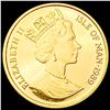 Image 1 : 1989 1/5oz Gold Isle of Man Persian CHOICE PROOF