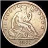 1844-O W/O Motto Seated Liberty Half Dollar CLOSELY UNCIRCULATED
