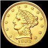 Image 1 : 1903 $2.50 Gold Quarter Eagle CLOSELY UNCIRCULATED