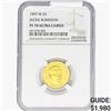 Image 1 : 1997-W 0.242oz Gold $5-Jackie Robinson NGC PF70 UC