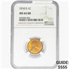 Image 1 : 1910-S Wheat Cent NGC MS64 RB