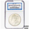 Image 1 : 1881-S Morgan Silver Dollar NGC BU