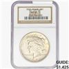 Image 1 : 1921 Silver Peace Dollar NGC MS61