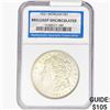 Image 1 : 1921 Morgan Silver Dollar NGC BU