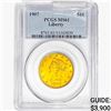 Image 1 : 1907 $10 Gold Eagle PCGS MS61