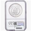 Image 2 : 1883-CC Morgan Silver Dollar NGC MS64