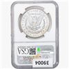 Image 2 : 1884 Morgan Silver Dollar NGC MS63 PL