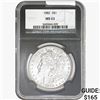 1882 Morgan Silver Dollar NGC MS62