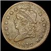1812 Classic Head Large Cent NEARLY UNCIRCULATED