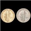 Image 2 : [2] 1928-D&1931 Mercury Dime HIGH GRADE