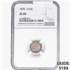Image 1 : 1870 Seated Liberty Half Dime NGC XF45
