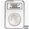 Image 1 : 1887 Morgan Silver Dollar NGC MS63 VAM-5