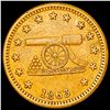 Image 1 : 1863 Army&Navy Token CLOSELY UNCIRCULATED