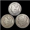 Image 1 : [3] 1904-S Morgan Silver Dollar NICELY CIRCULATED