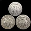 Image 2 : [3] 1904-S Morgan Silver Dollar NICELY CIRCULATED
