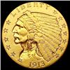 Image 1 : 1913 $2.50 Gold Quarter Eagle UNCIRCULATED