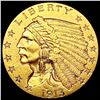 Image 1 : 1913 $2.50 Gold Quarter Eagle UNCIRCULATED