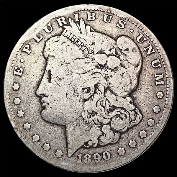 1890-CC Morgan Silver Dollar NICELY CIRCULATED