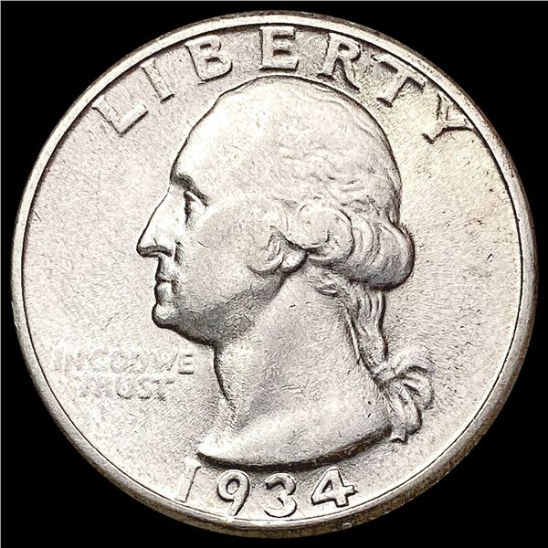 1934-P Washington Silver Quarter UNCIRCULATED