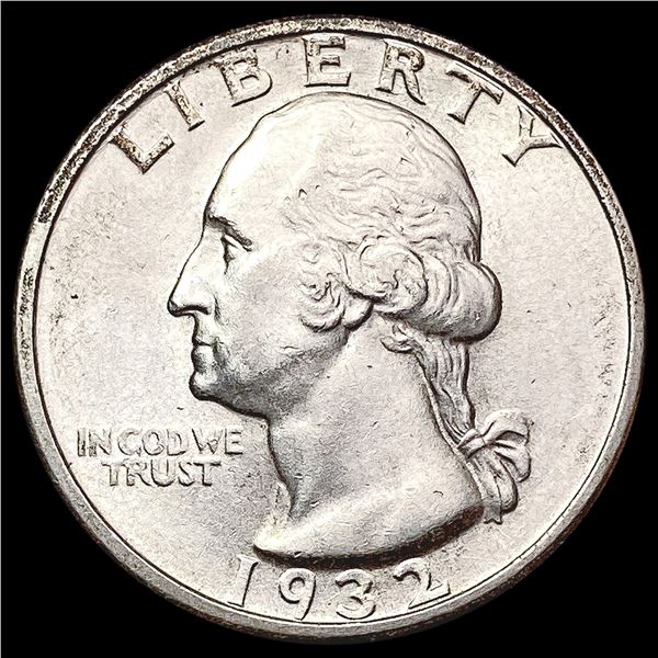 1932-S Washington Silver Quarter UNCIRCULATED
