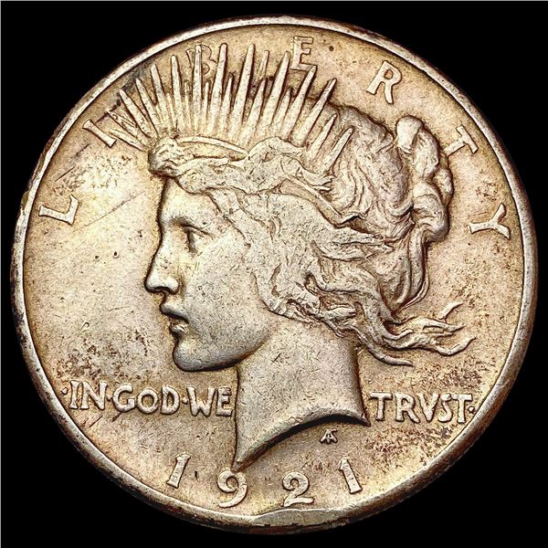 1921 Silver Peace Dollar LIGHTLY CIRCULATED