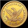 Image 2 : 1906 $2.50 Gold Quarter Eagle UNCIRCULATED