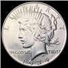 Image 1 : 1934 Silver Peace Dollar CLOSELY UNCIRCULATED