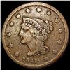1841 Braided Hair Large Cent NICELY CIRCULATED