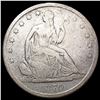 1870-S Seated Liberty Half Dollar LIGHTLY CIRCULATED