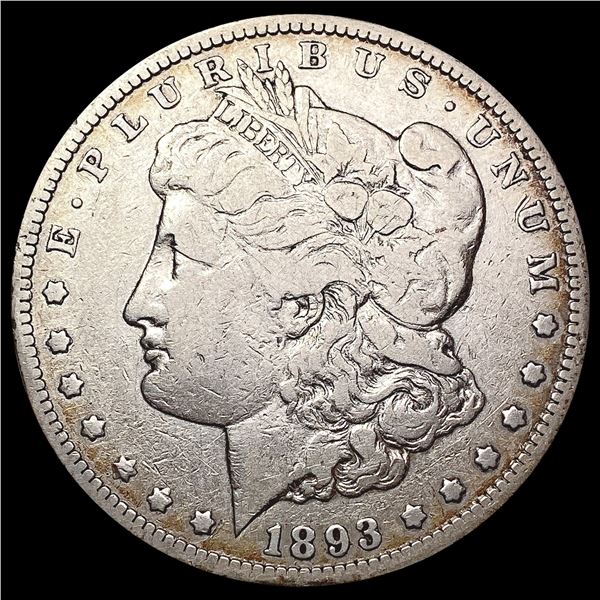 1893-CC Morgan Silver Dollar NICELY CIRCULATED