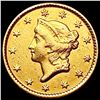 1853 Rare Gold Dollar LIGHTLY CIRCULATED