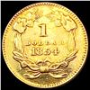 Image 2 : 1854 Rare Gold Dollar CLOSELY UNCIRCULATED